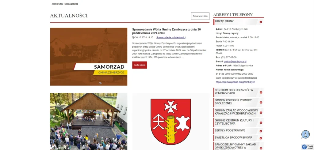gmina zembrzyce